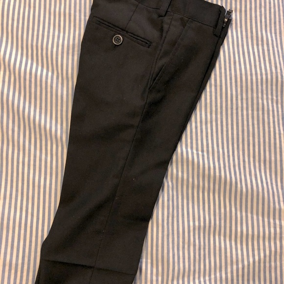 Black 2T Boy Dress Pants. - Picture 1 of 5